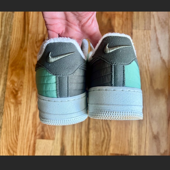 Men's Air Force 1  07 Lx Low Toasty Oil Green Size 9.5 - Picture 5 of 8